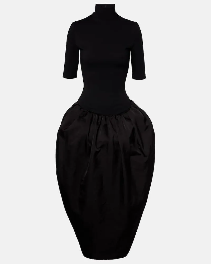 Magda Butrym Midikleid Schwarz