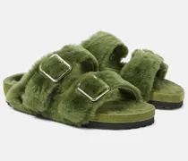 Sandalen Arizona aus Shearling