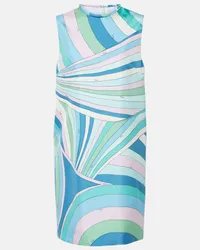 Emilio Pucci Minikleid Iride aus Seide Multicolor