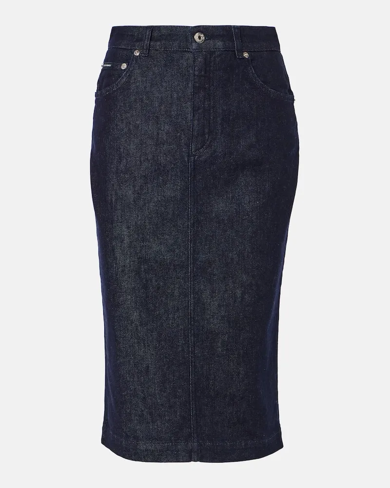 Dolce & Gabbana Jeansrock Blau