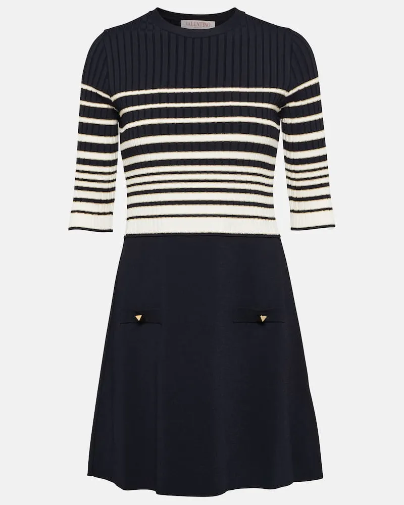 Valentino Garavani Minikleid aus Jersey Multicolor