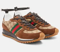 Sneakers Re-Motion mit Veloursleder