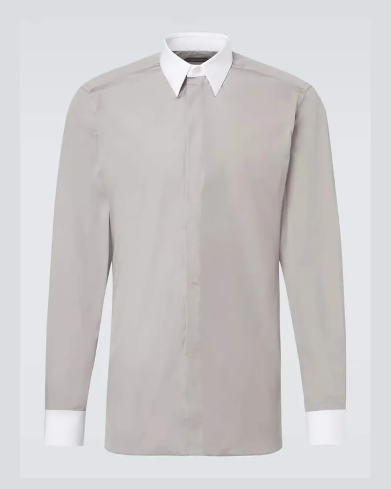 Tom Ford Hemd aus Baumwolle Grau