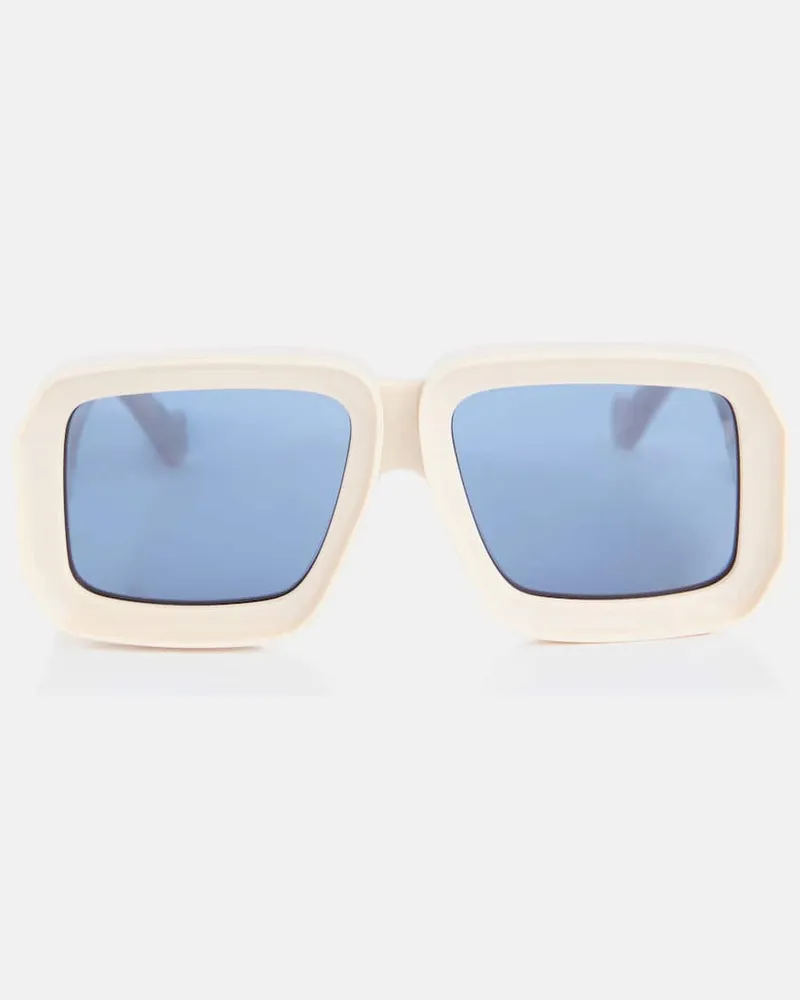 Loewe Paula's Ibiza Eckige Sonnenbrille Beige