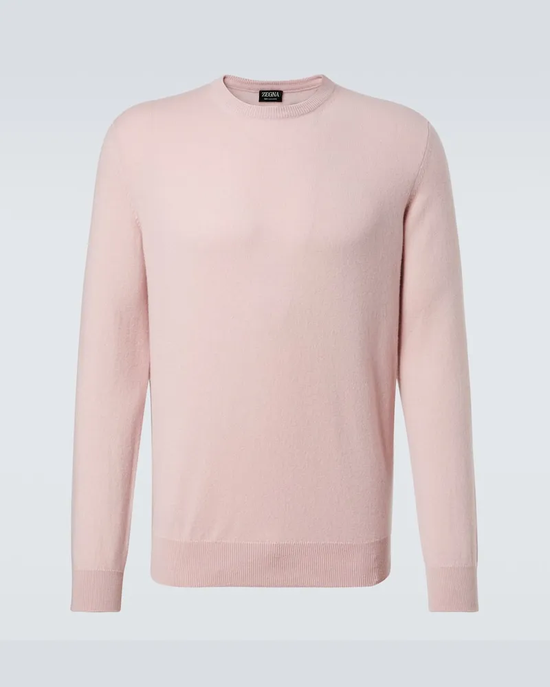 Ermenegildo Zegna Pullover aus Kaschmir Rosa