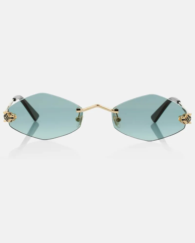Cartier Sonnenbrille Panthère de Cartier Gold
