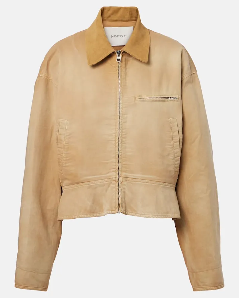 J.W.Anderson Jacke aus Baumwolle Beige