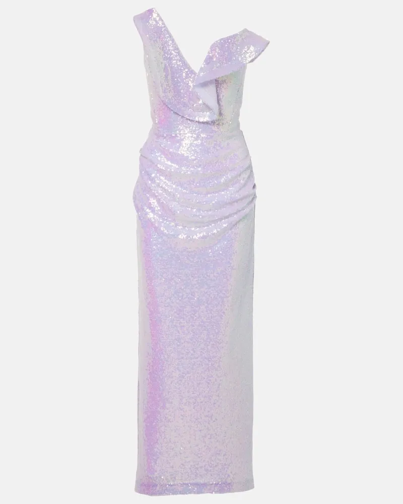 Maticevski Robe Requiem mit Pailletten Multicolor