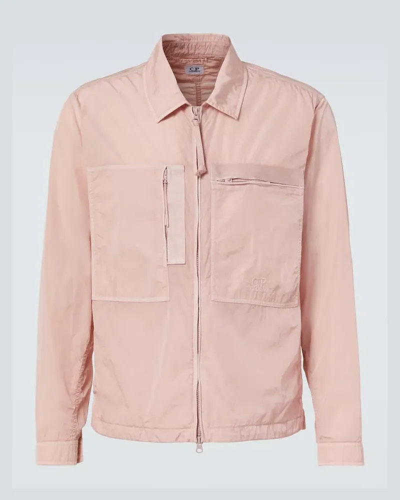 C.P. Company Hemdjacke aus Chrome-R Pink