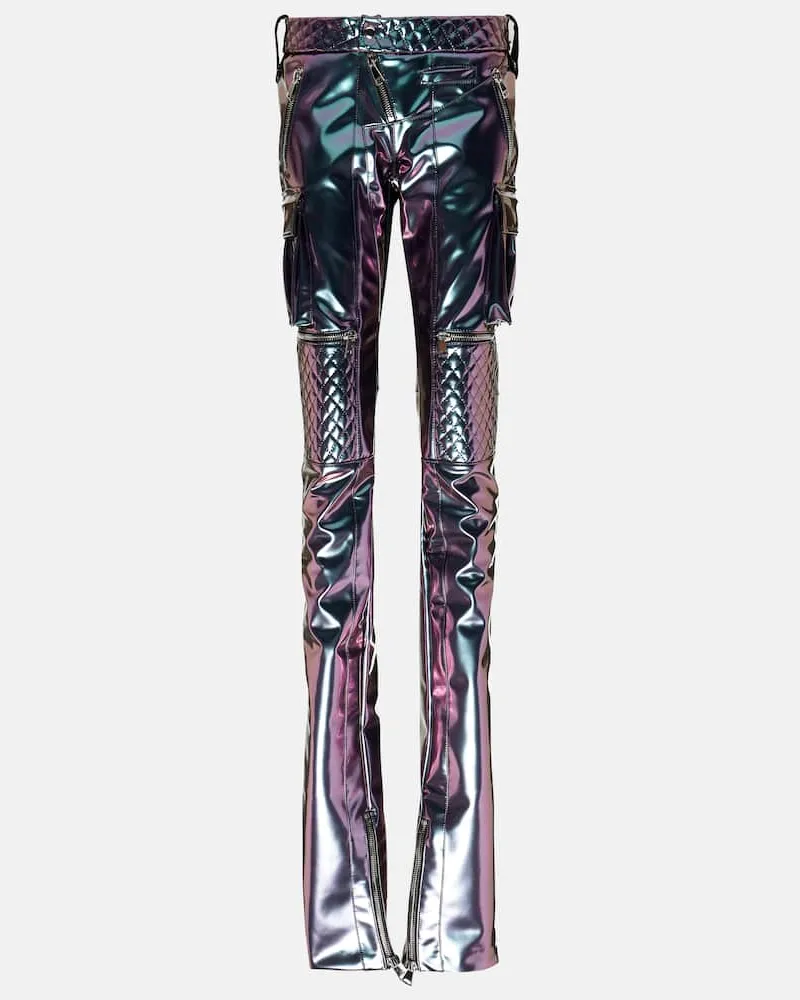 LaQuan Smith Cargohose Multicolor
