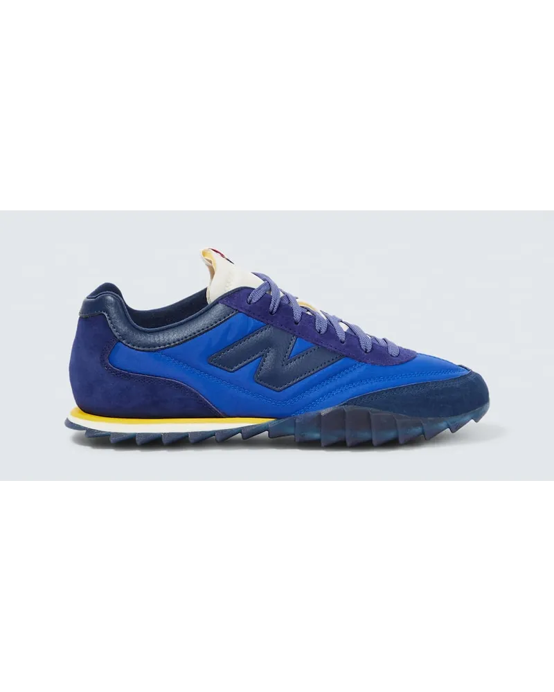 Junya Watanabe X New Balance Sneakers RC30 mit Veloursleder Blau