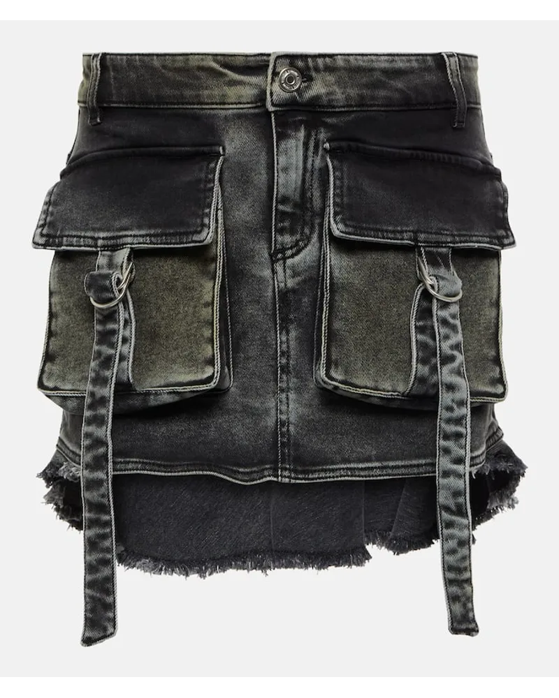 Blumarine Jeansrock Schwarz