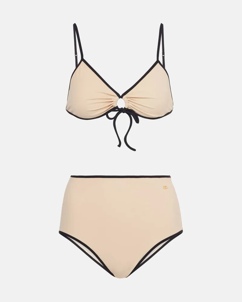 Valentino Garavani Bikini Escape VLogo Beige