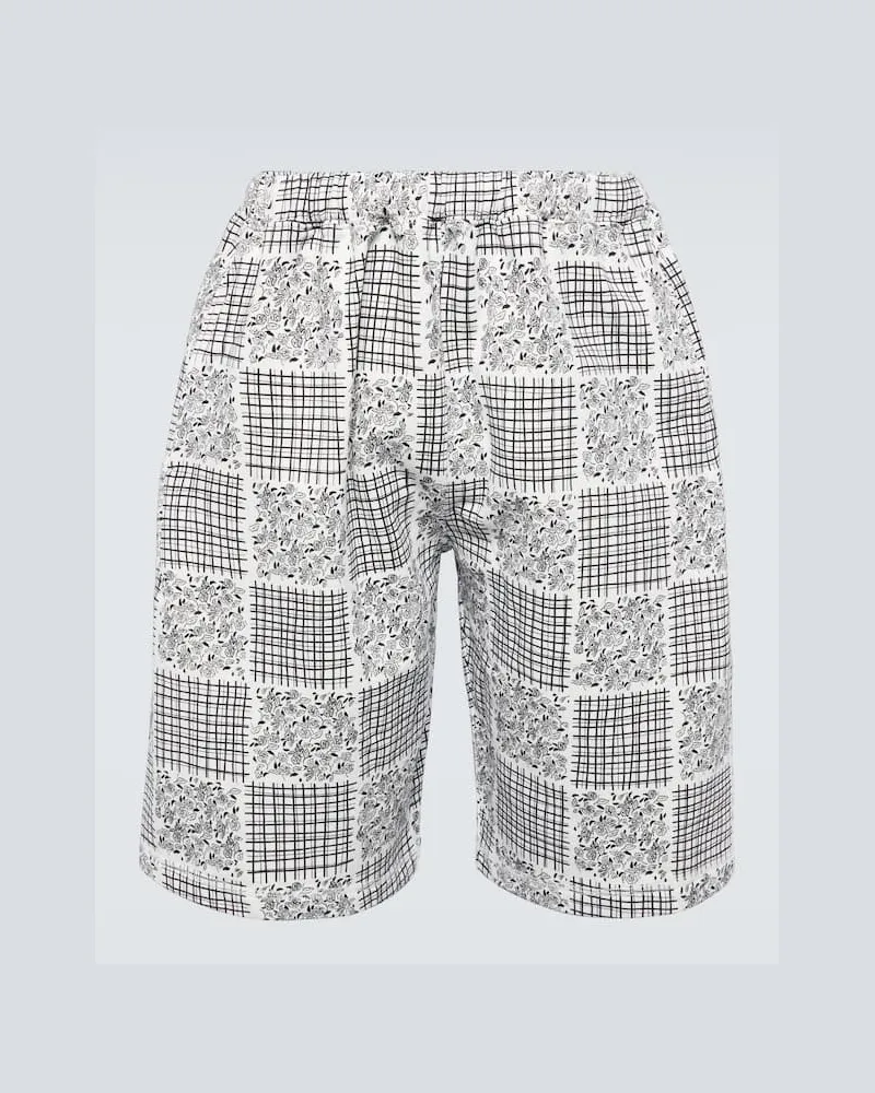 Kenzo Shorts aus Baumwolle Weiß