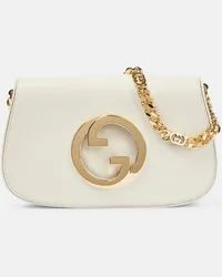 Gucci Schultertasche  Blondie aus Leder Weiss