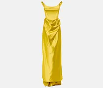 Robe aus Satin