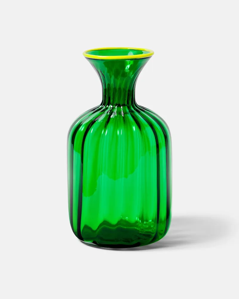 La DoubleJ Karaffe aus Glas Grün