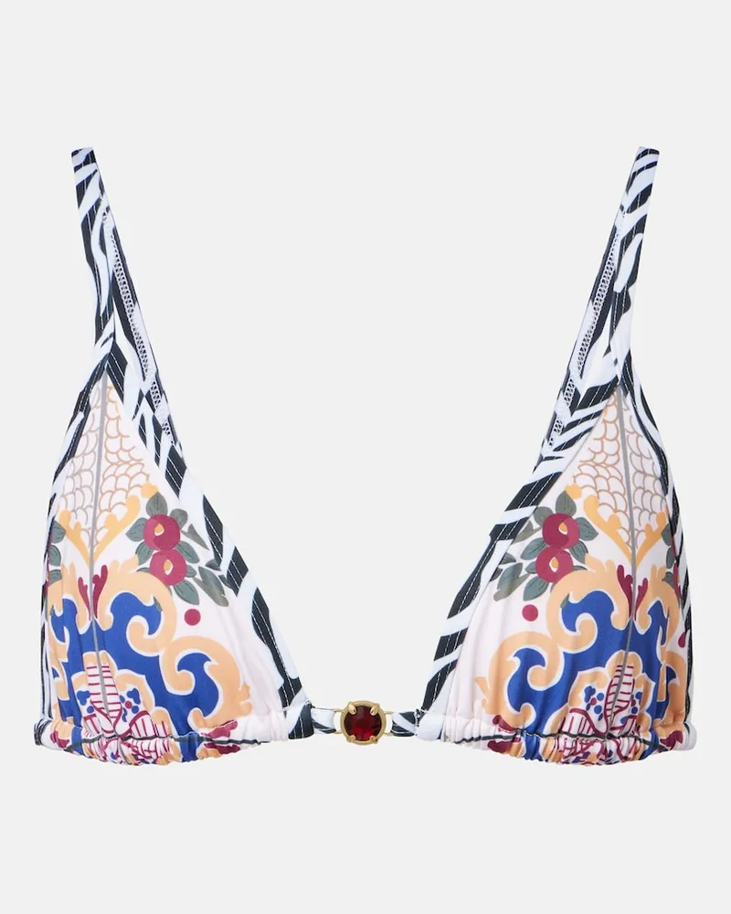BANANHOT Bedrucktes Bikini-Oberteil Pracy Multicolor