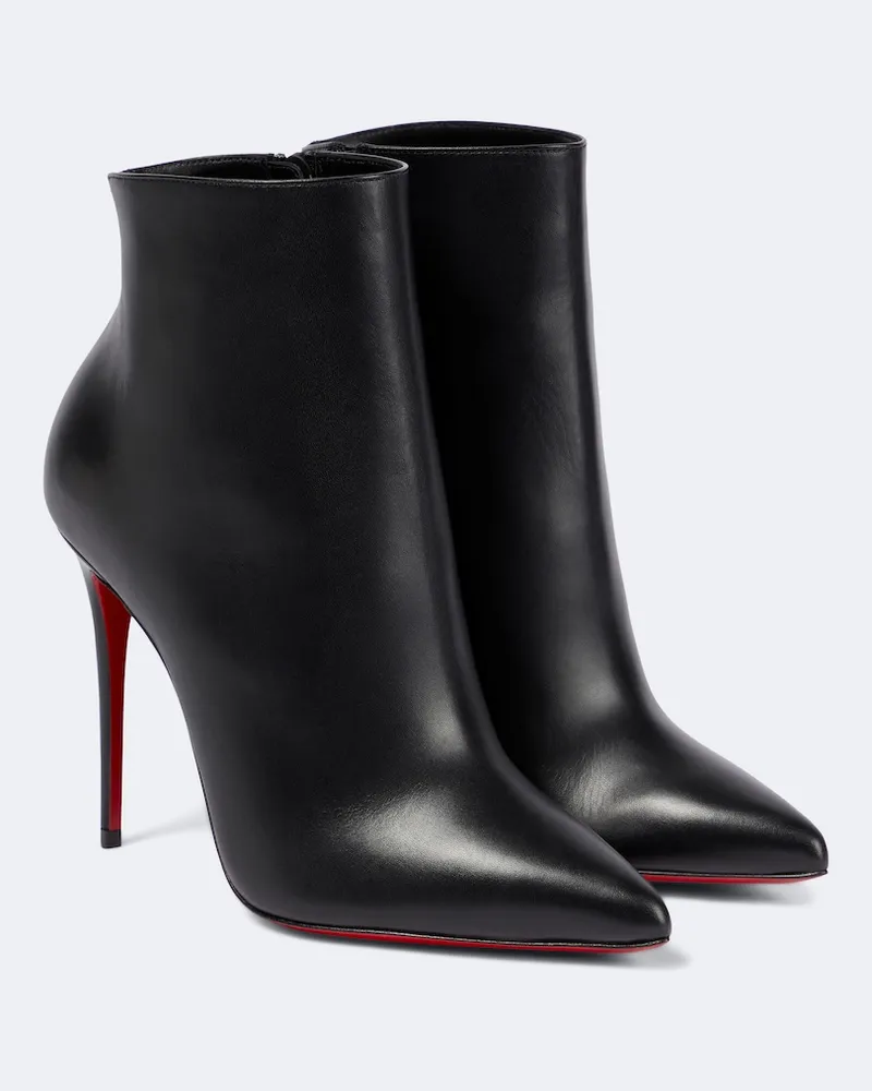 Christian Louboutin Ankle Boots So Kate 100 aus Leder Schwarz