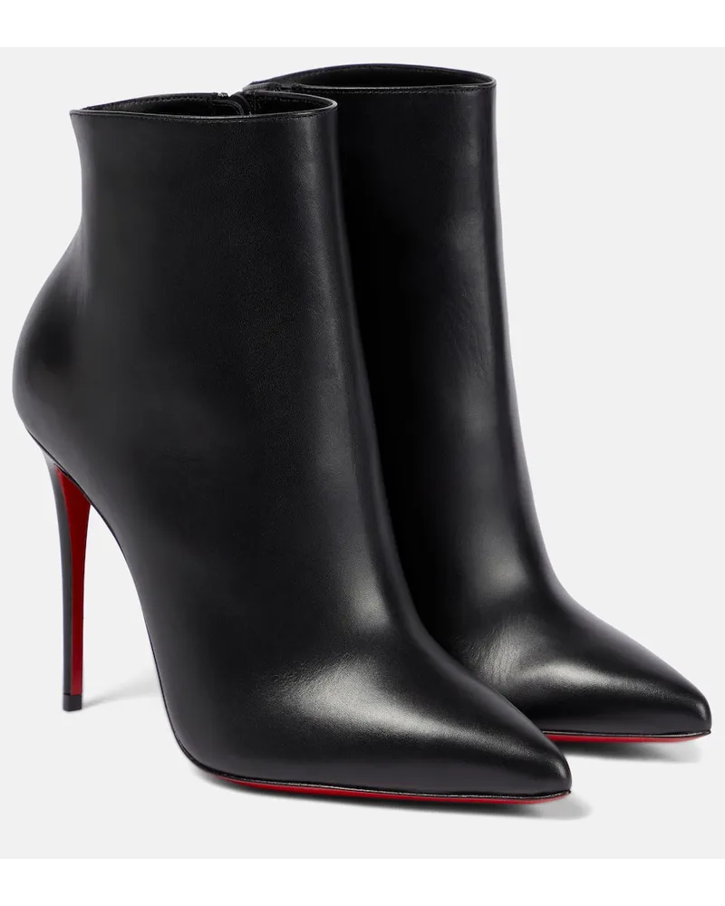 Christian Louboutin Ankle Boots So Kate 100 aus Leder Schwarz