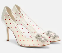 Pumps Hangisi 90 mit Kristallen