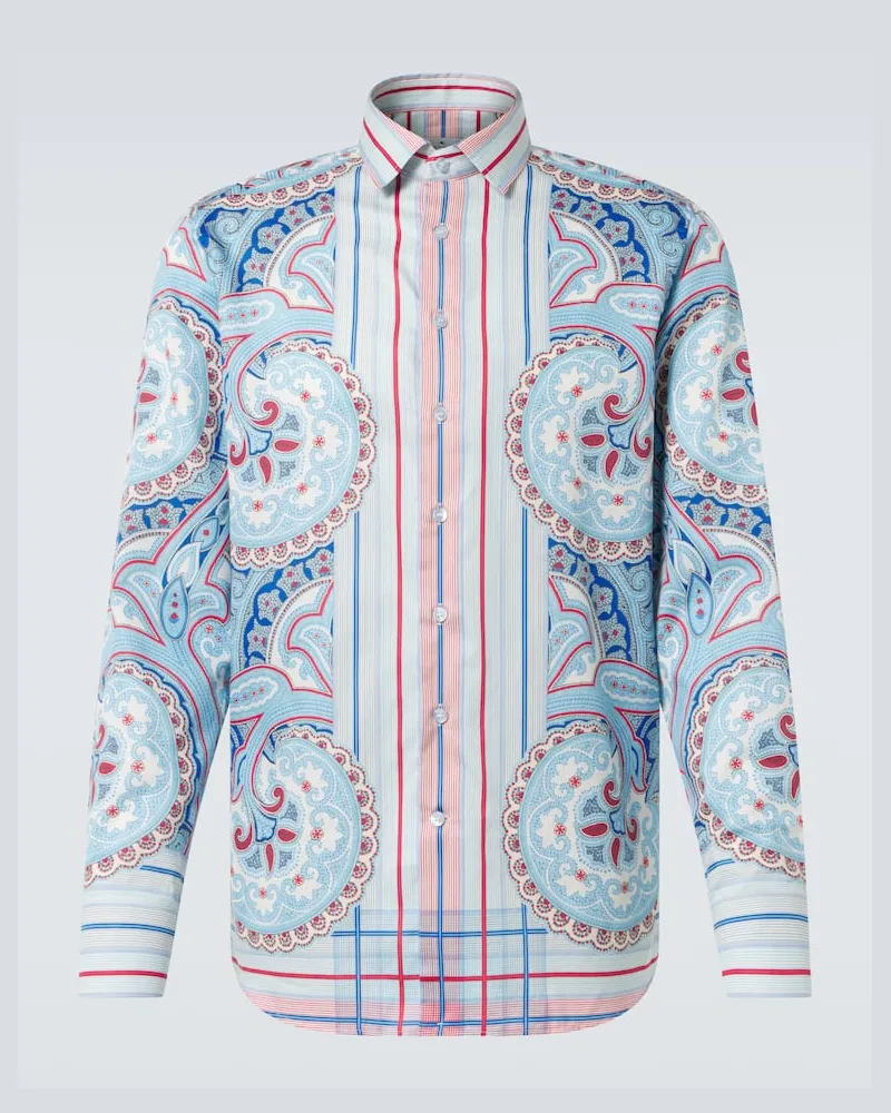 Etro Hemd aus Baumwolle Multicolor