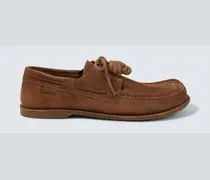 Paula's Ibiza Segelschuhe Campo aus Veloursleder