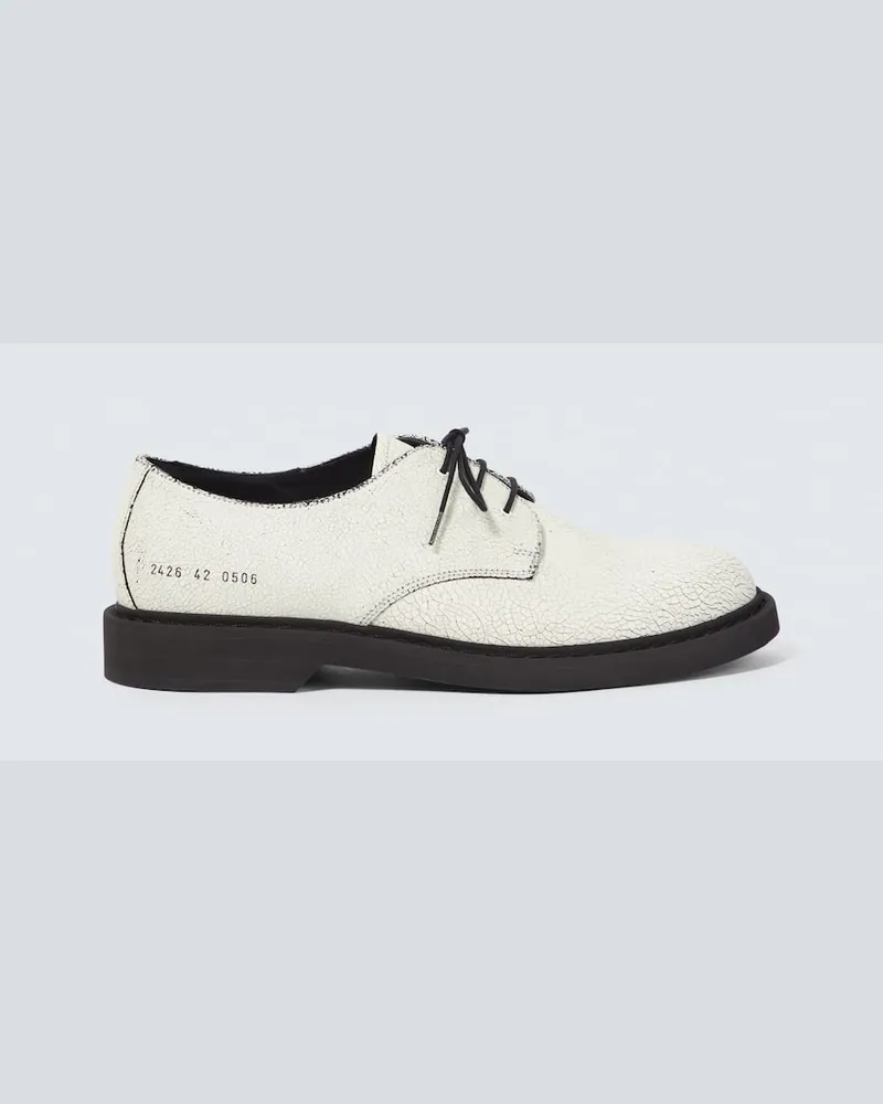 Common Projects Schnürschuhe aus Leder Weiß
