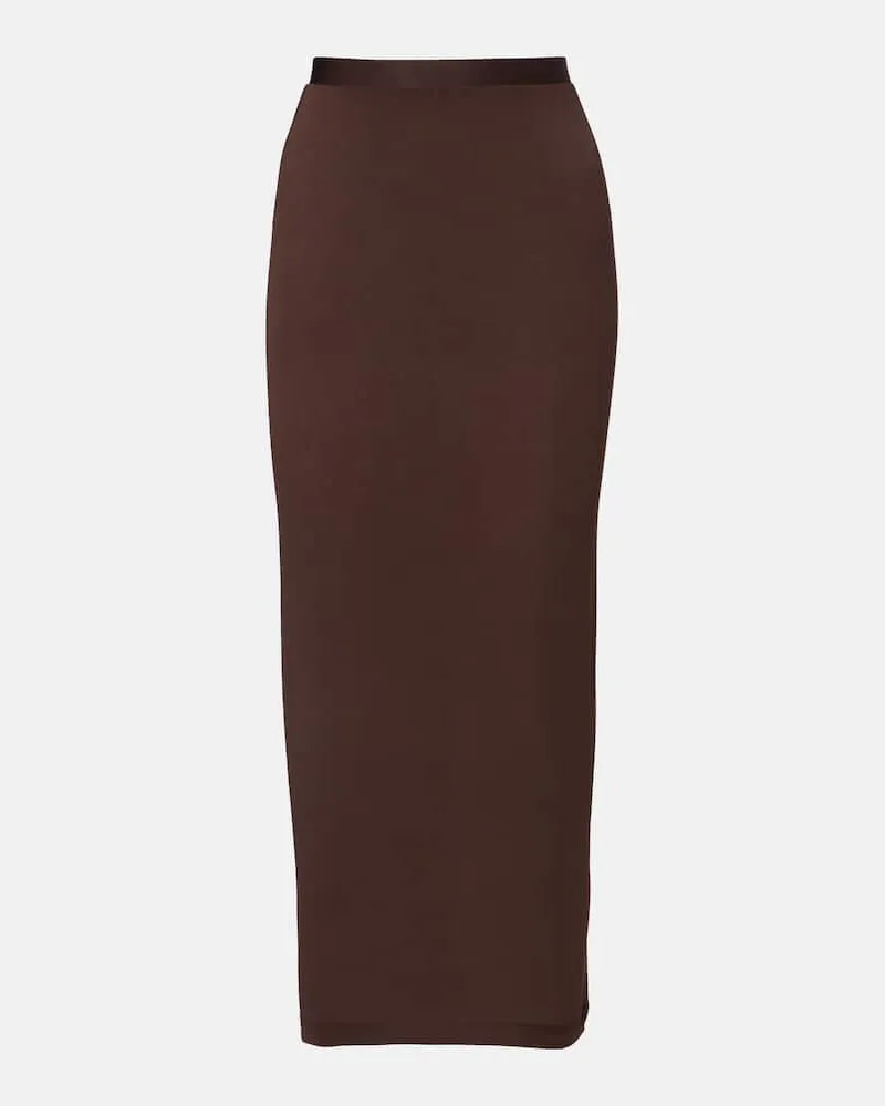 WARDROBE.NYC Midirock Braun