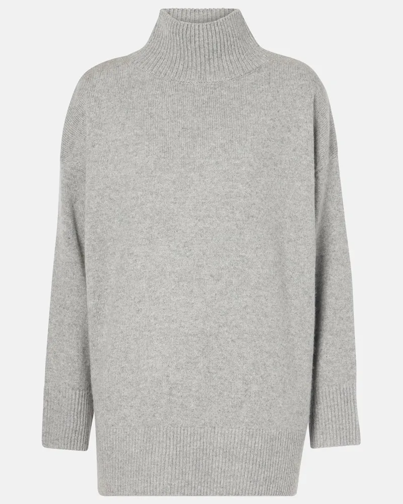 Vince Pullover aus Wolle und Kaschmir Grau