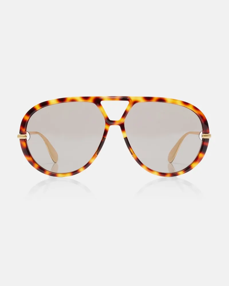 Bottega Veneta Aviator-Sonnenbrille Classic Braun