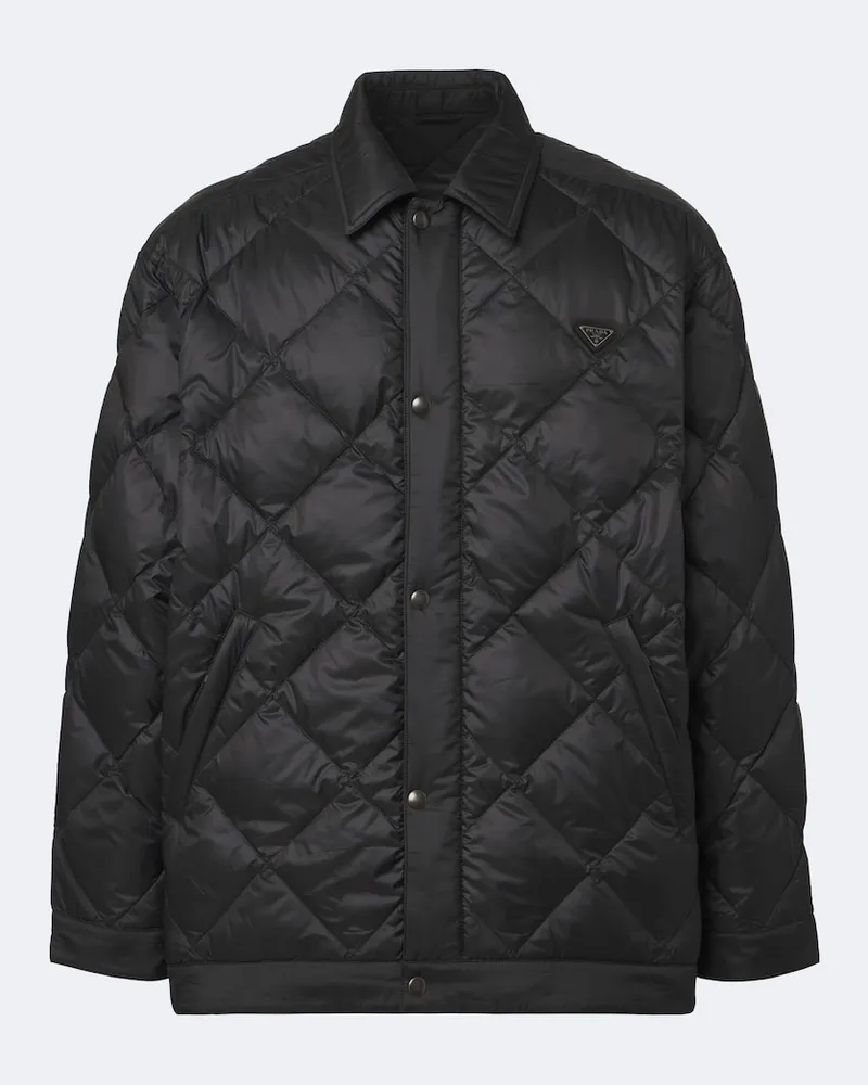 Prada Daunenjacke Schwarz