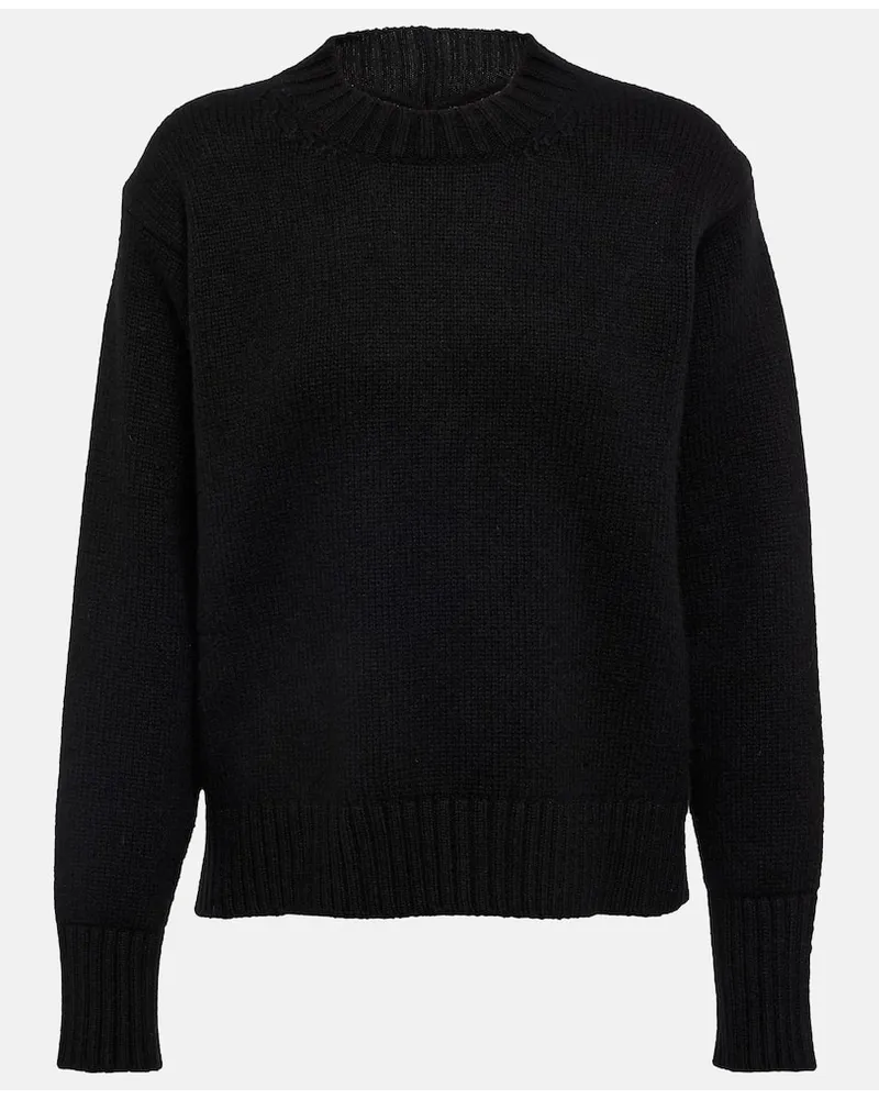 Jil Sander Pullover aus einem Kaschmirgemisch Schwarz
