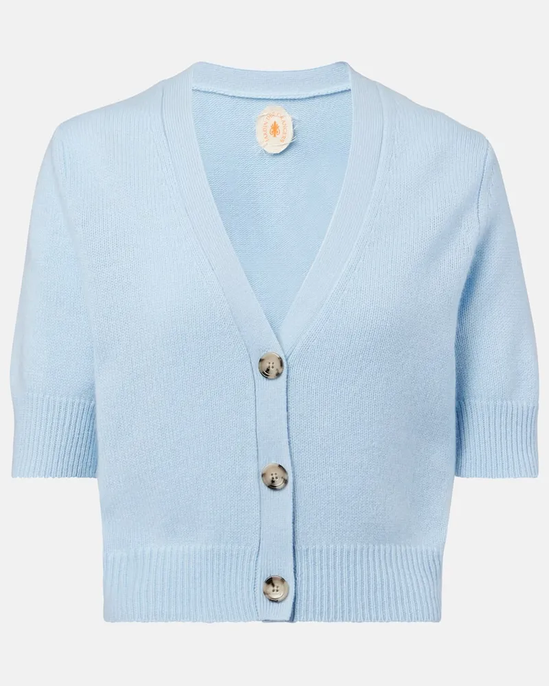 Jardin des Orangers Cardigan aus Kaschmir Blau