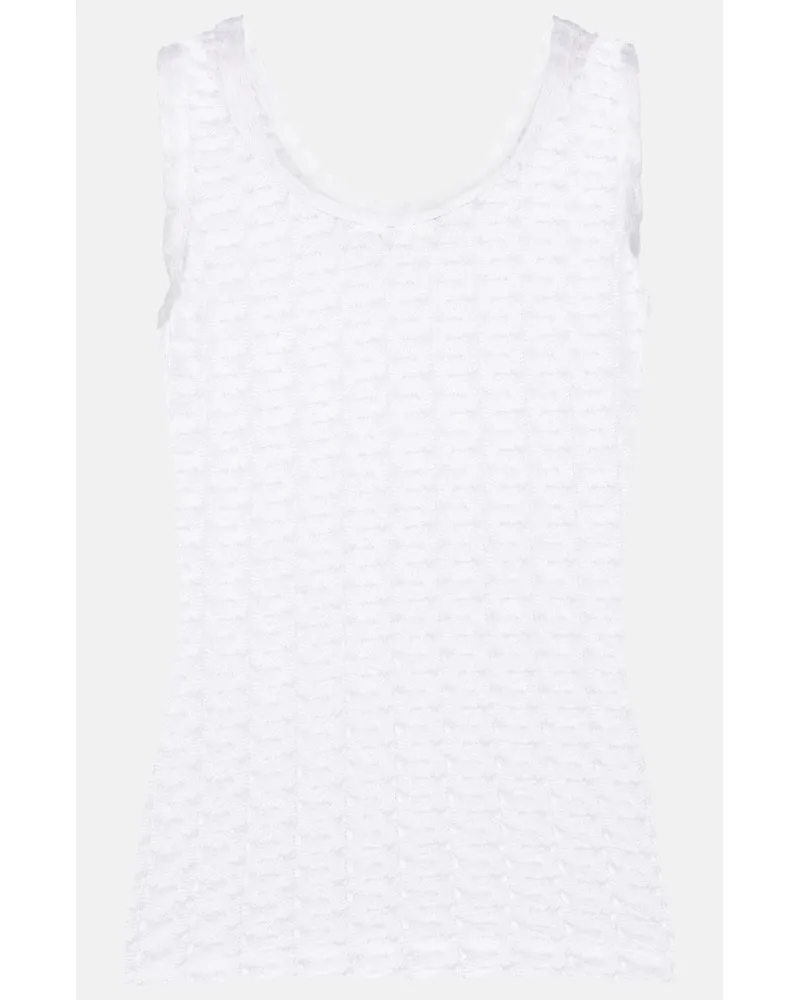 Missoni Top aus Häkelstrick Multicolor