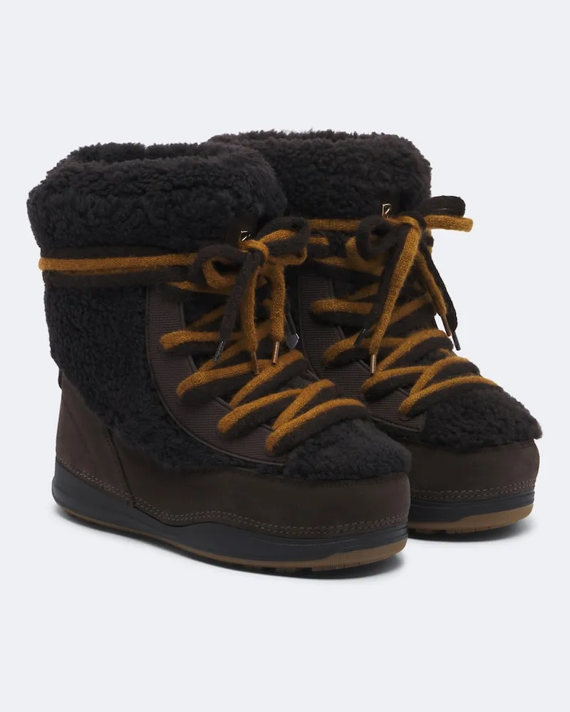 Bogner Schneestiefel La Plagne 28 mit Shearling Braun