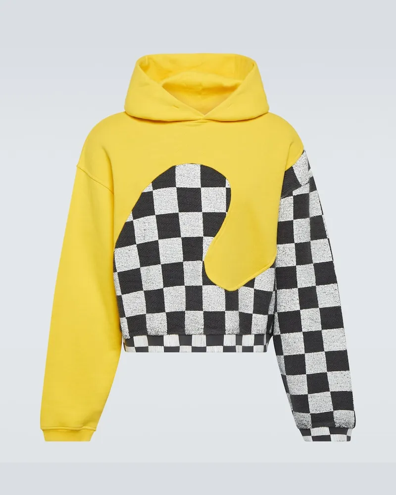 ERL Hoodie aus Baumwoll-Jersey Multicolor