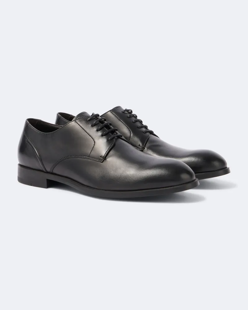 Ermenegildo Zegna Schnürschuhe Siena Flex Schwarz