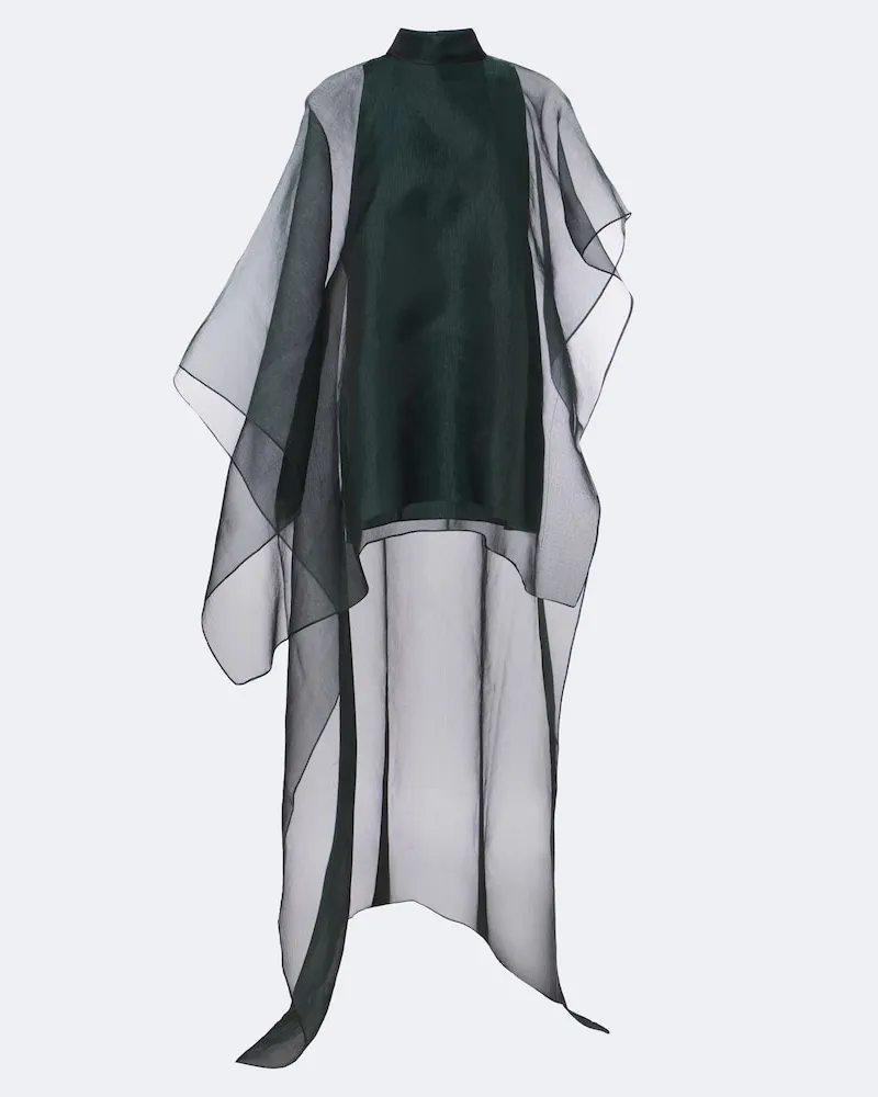 Taller Marmo Kaftan Dallas aus Organza Grün