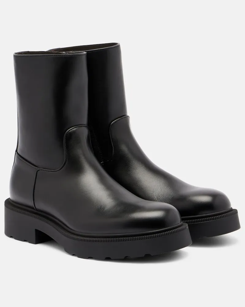 The Row Stiefel Nobilis aus Leder Schwarz