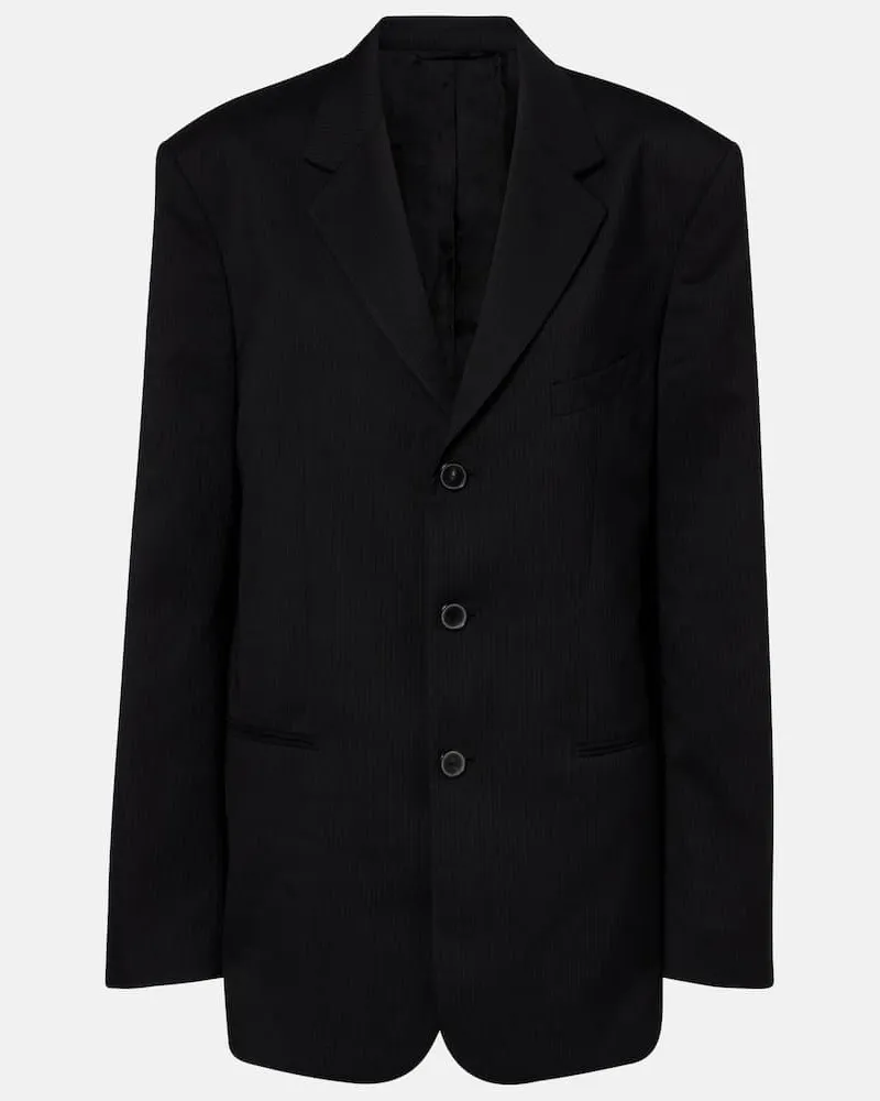 Calvin Klein Oversize-Blazer Viola Schwarz