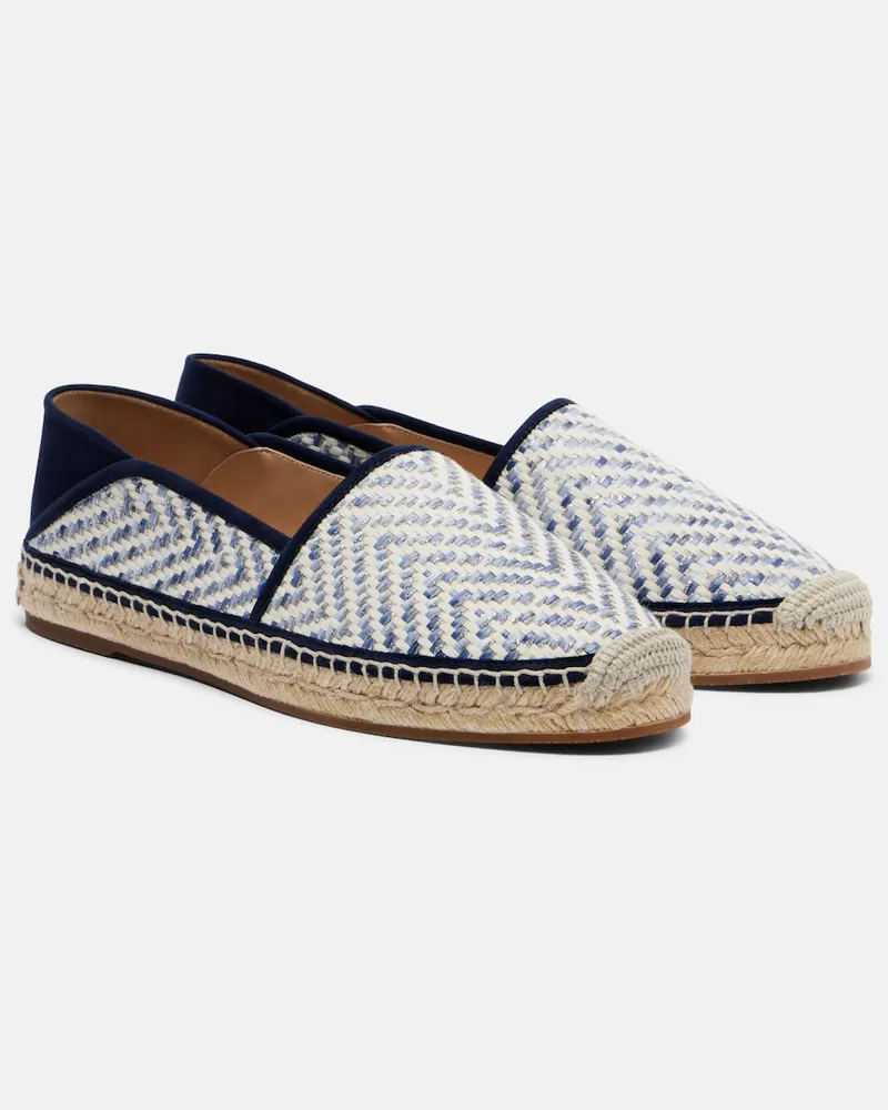 Manolo Blahnik Espadrilles Espadra Weiß