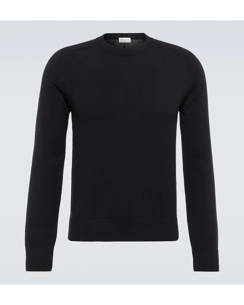 Saint Laurent Pullover aus Kaschmir Schwarz