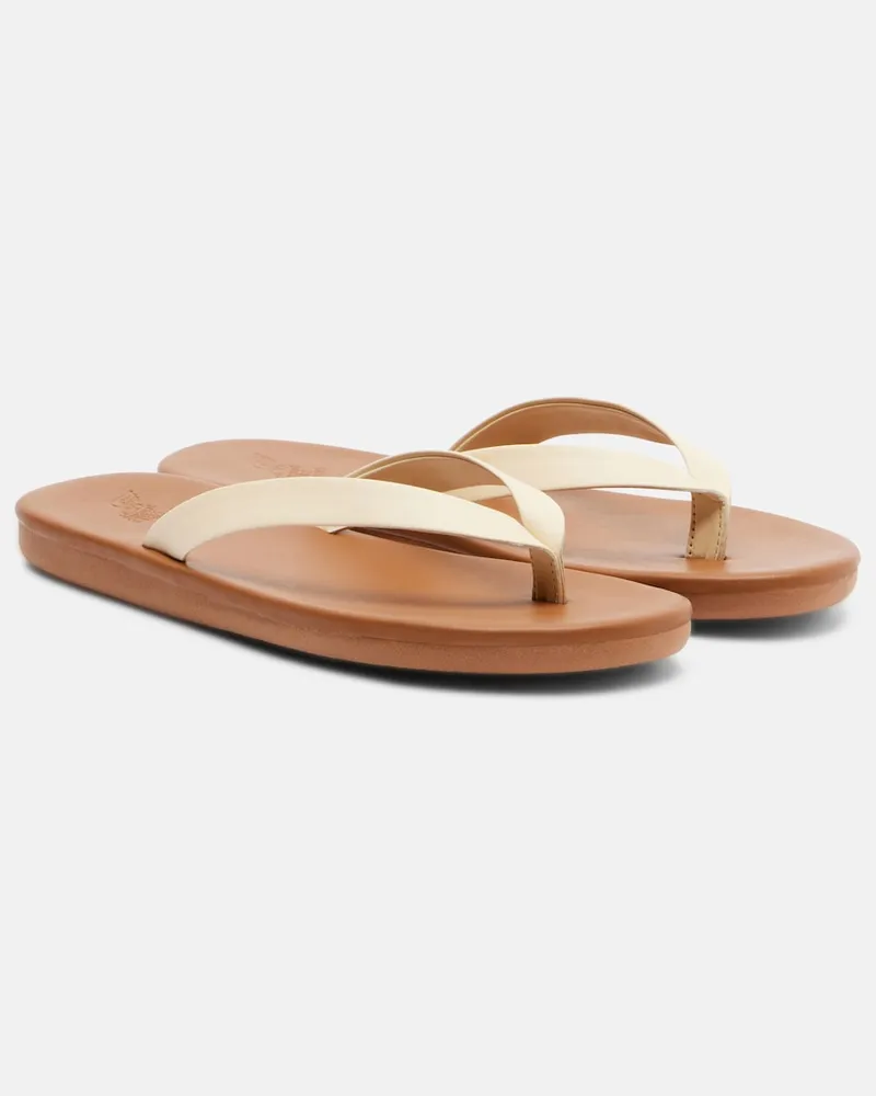 Ancient Greek Sandals Sandalen Saionara aus Leder Braun