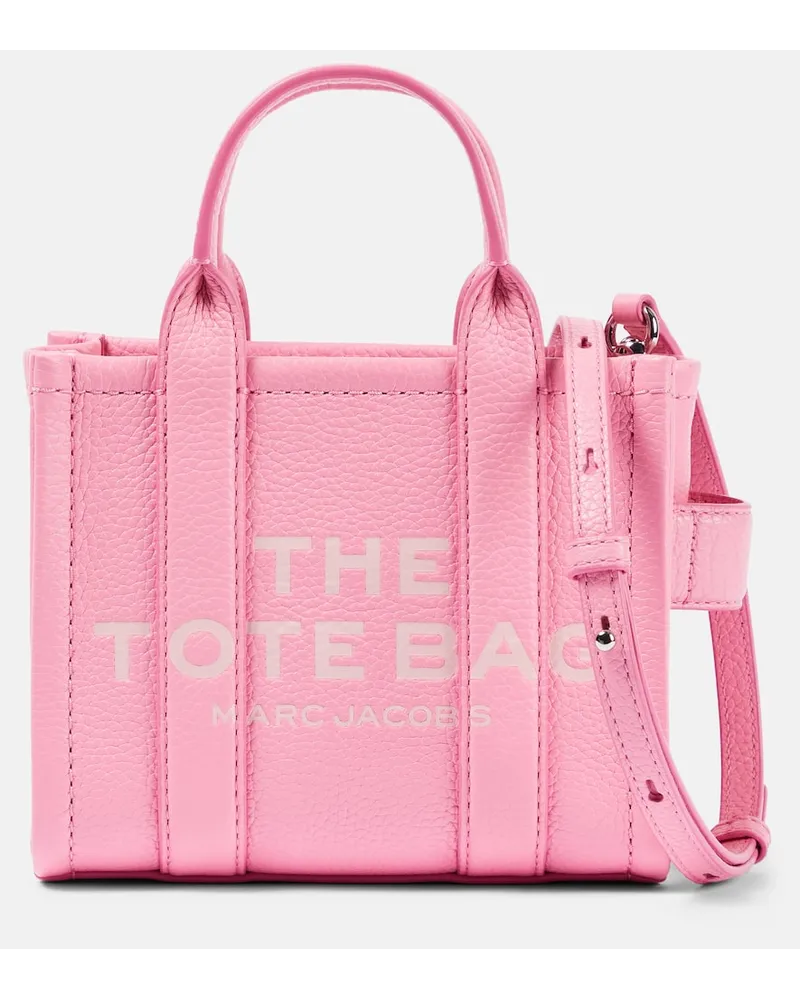 Marc Jacobs Tote Mini aus Leder Pink