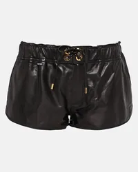 Tom Ford Shorts aus Leder Schwarz