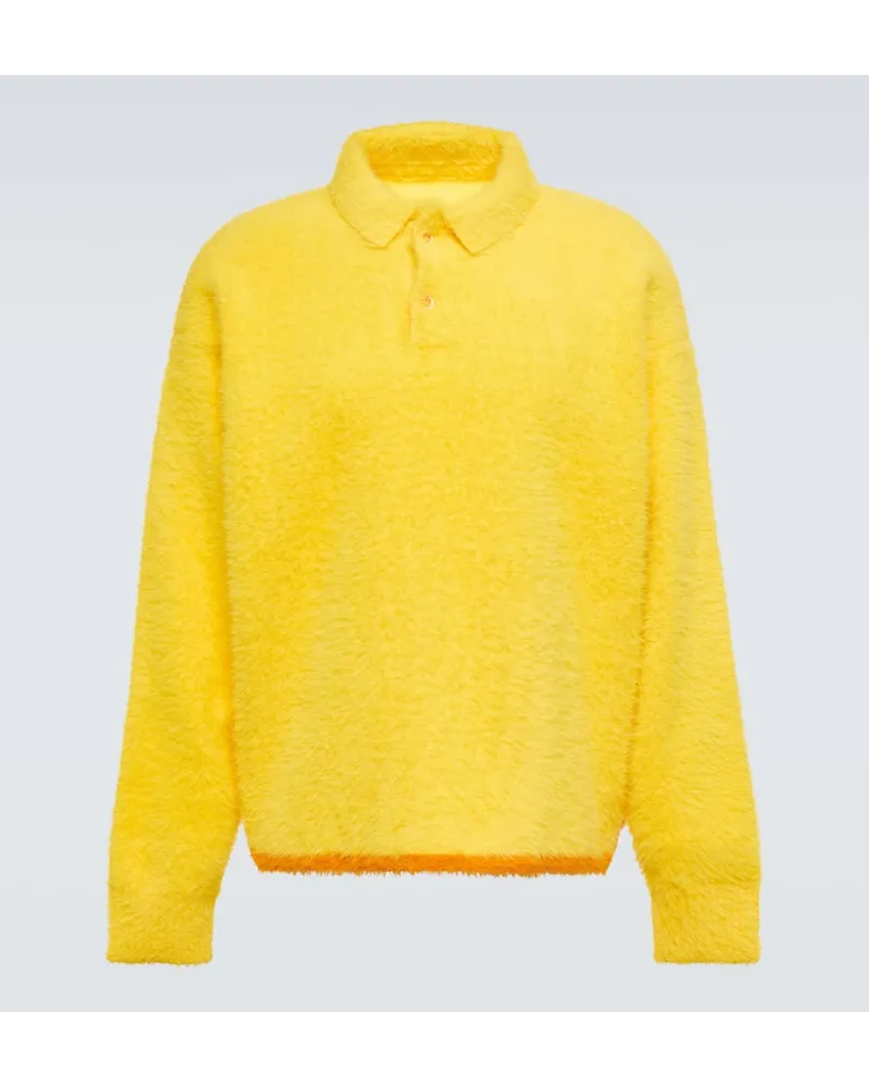 Jacquemus Polopullover Le Polo Neve Gelb