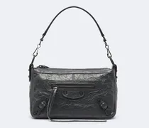 Schultertasche Le City Moto Mini aus Leder