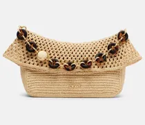 Paula's Ibiza Schultertasche Ola Medium mit Leder