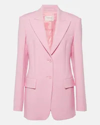 SPORTMAX Blazer Zermat aus einem Wollgemisch Pink